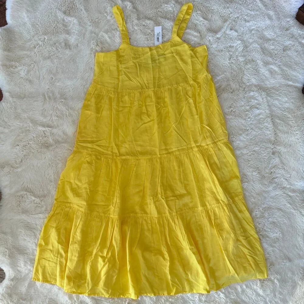 The Drop Women’s Britt Tiered Maxi Tent Dress NWT - Picture 1 of 5